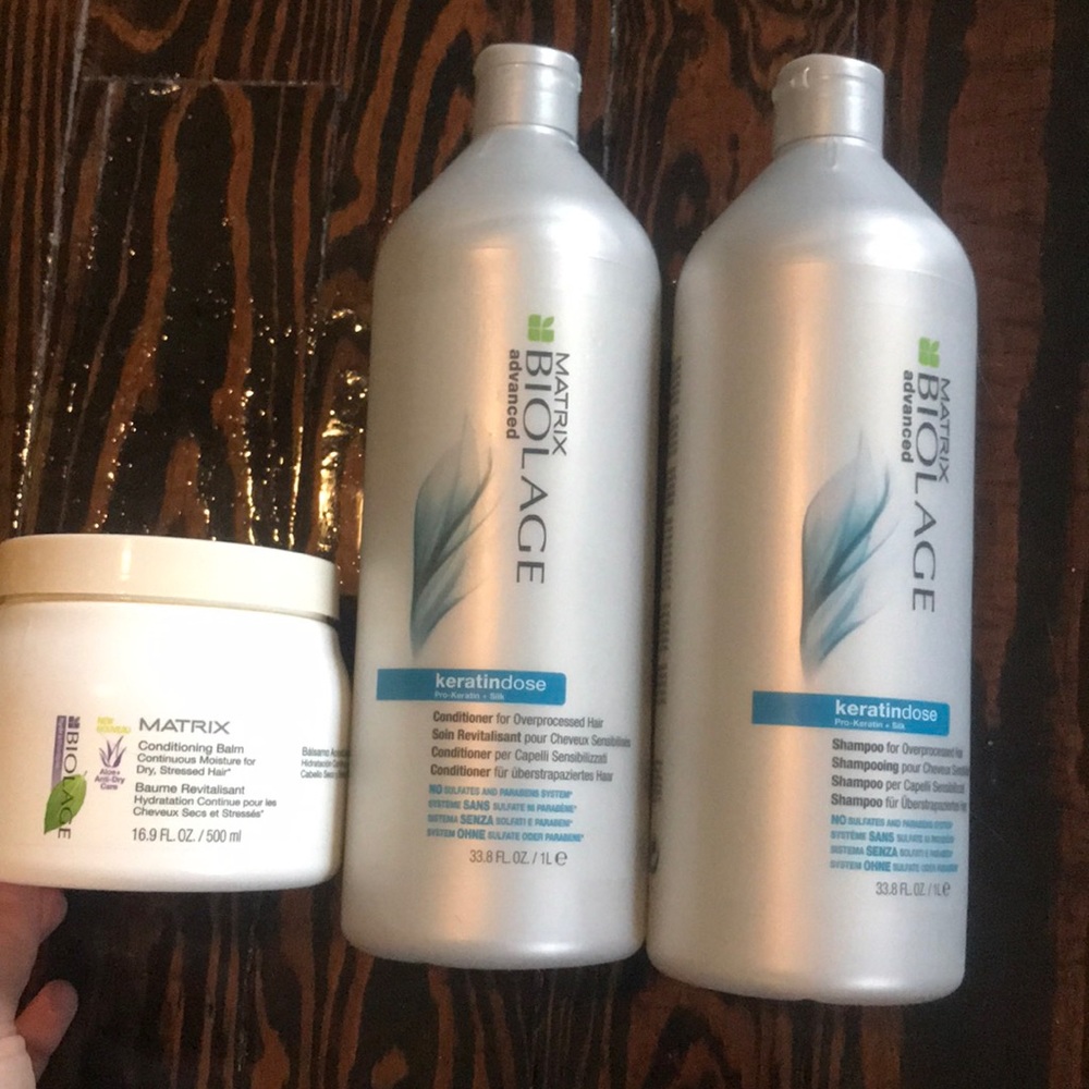 biolage shampoo conditioner + conditioning balm